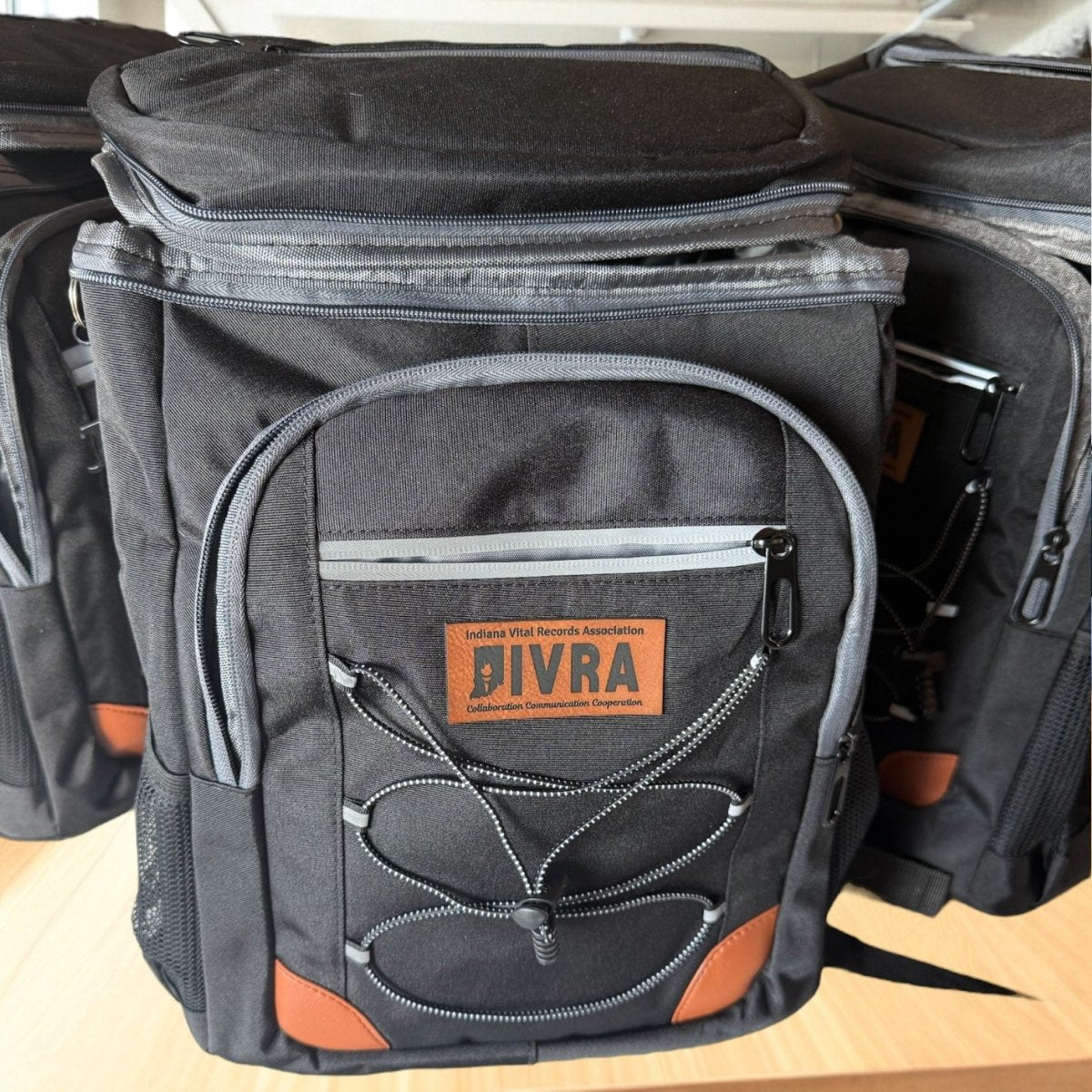Custom Logo Backpack Cooler – Personalized Promotional Cooler Bag - Business Swag – Keepsake Journey - Handmade for occasion – material – style - Personalized Gift Idea - Custom Engraving -