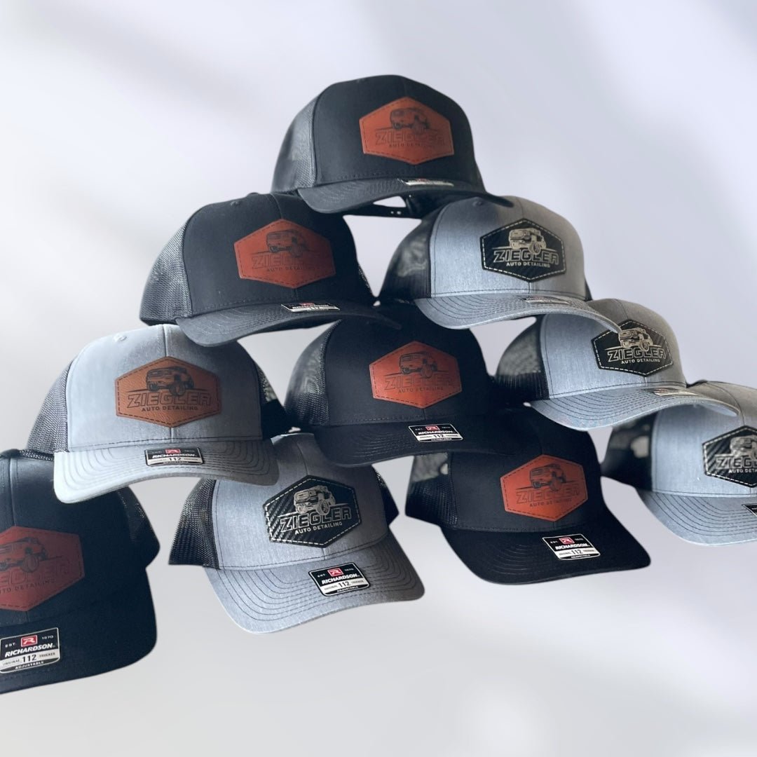 Custom Patch Hats with Business Logo – Trucker Hat Style – Keepsake Journey - Handmade for occasion – material – style - Personalized Gift Idea - Custom Engraving -