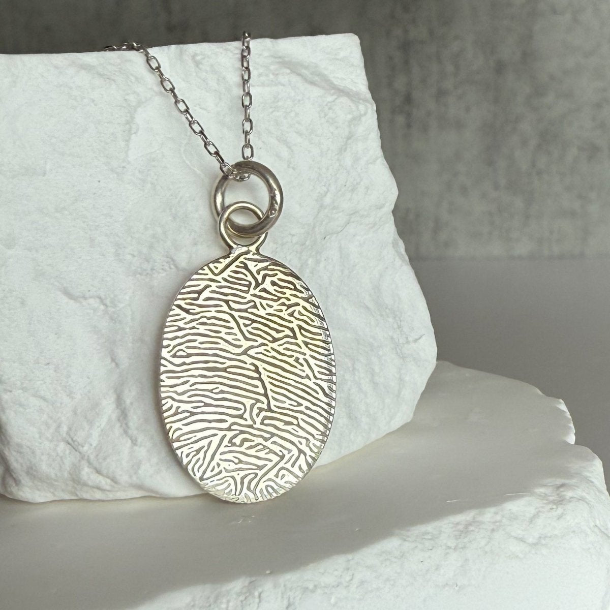 Large Sterling Silver Pendant – Keepsake Journey - Handmade for occasion – material – style - Personalized Gift Idea - Custom Engraving -