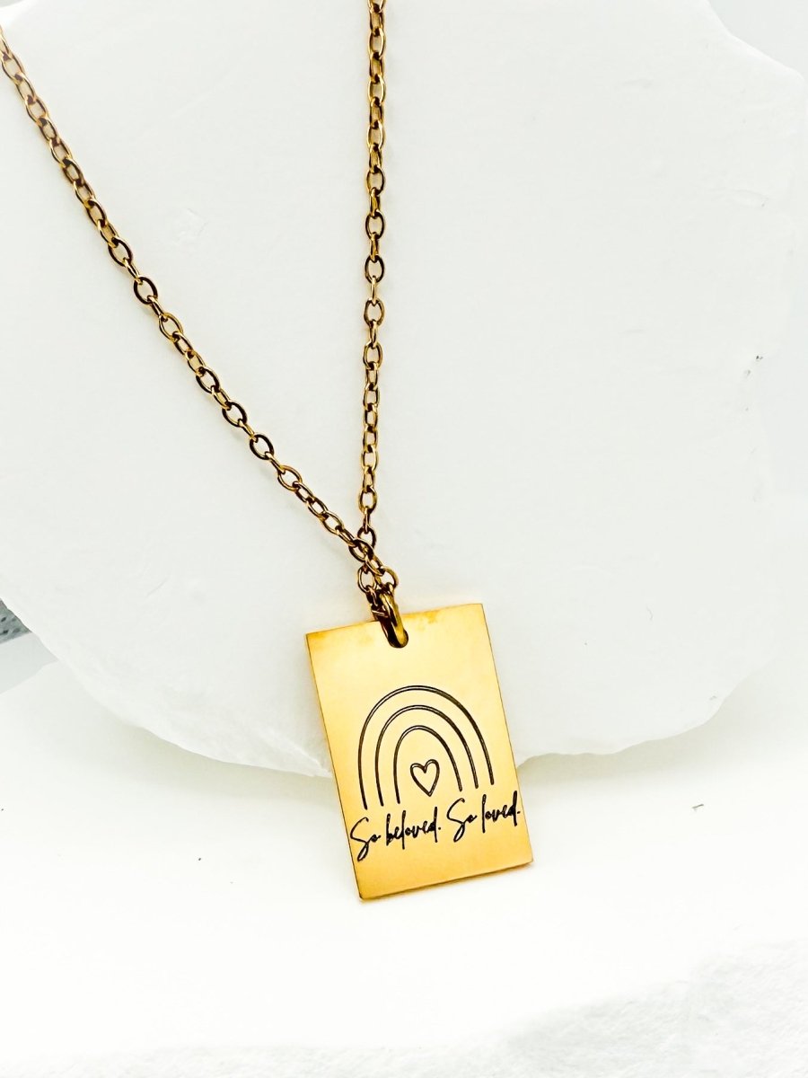 Necklace for Miscarriage | Rainbow Baby Necklace | Loss of Baby Sympathy Gift – Keepsake Journey - Handmade Memorial Keepsake for occasion – material – style - Personalized Gift Idea - Custom Engraving -