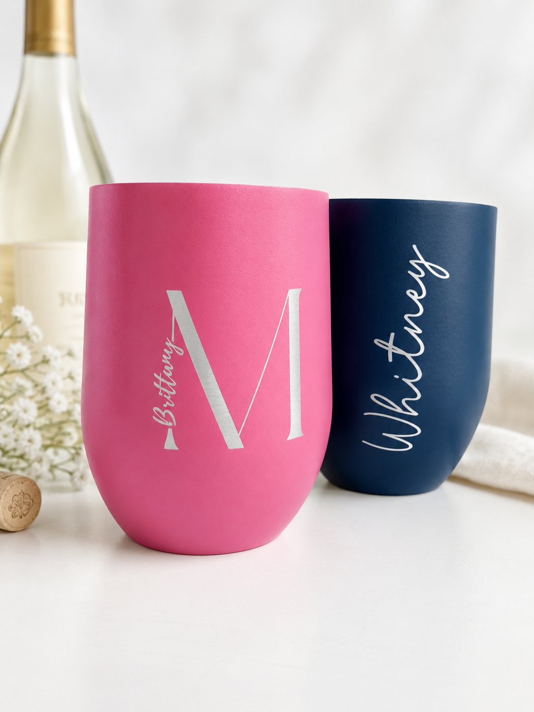 Personalized 12oz Wine Tumbler