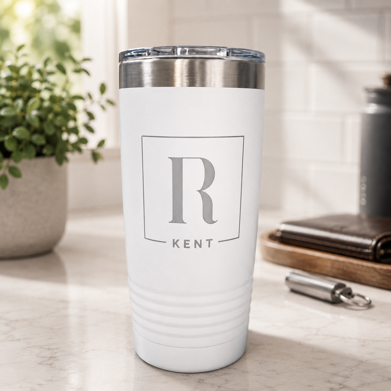 Personalized Polar Camel 20oz Ringneck Tumbler