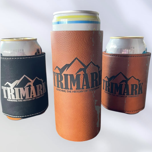 Custom Leatherette Can Coolers – Personalized Branding for Businesses