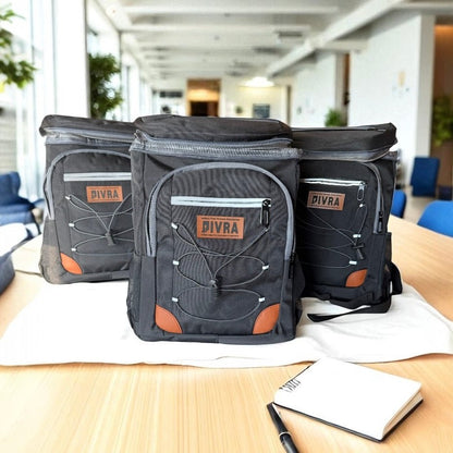 Custom Logo Backpack Cooler – Personalized Promotional Cooler Bag - Business Swag – Keepsake Journey - Handmade for occasion – material – style - Personalized Gift Idea - Custom Engraving - 