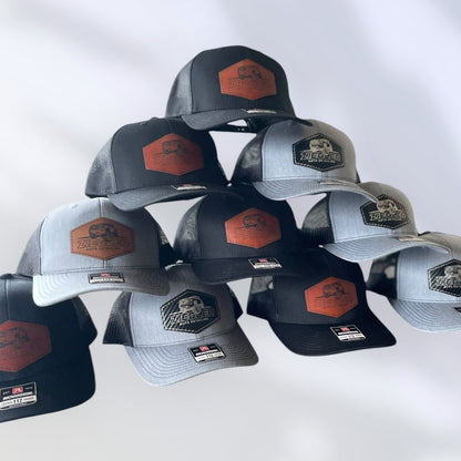 Custom Patch Hats with Business Logo – Trucker Hat Style – Keepsake Journey - Handmade for occasion – material – style - Personalized Gift Idea - Custom Engraving - 