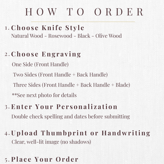 Engraved Thumbprint Pocket Knife – Personalized Bereavement & Memorial Gift – Keepsake Journey - Handmade for occasion – material – style - Personalized Gift Idea - Custom Engraving - 