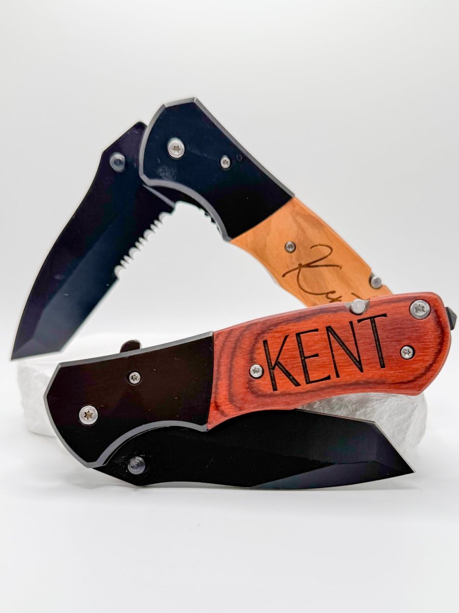 Groomsman pocket knife – Keepsake Journey - Handmade Wedding Gifts for occasion – material – style - Personalized Gift Idea - Custom Engraving - 