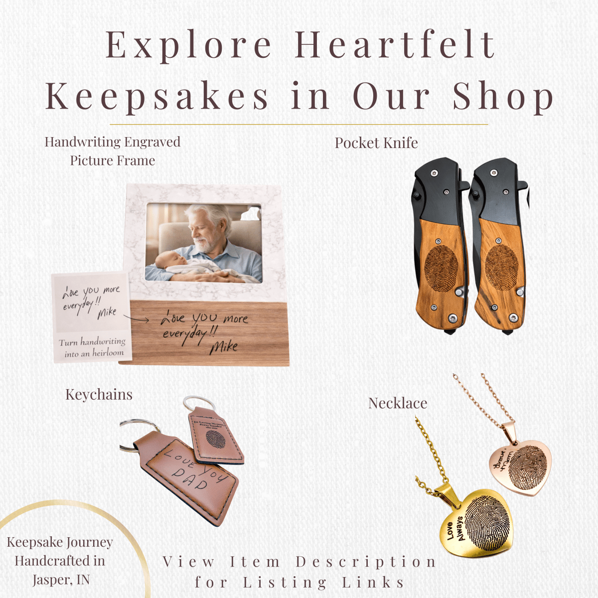 Handwritten Recipe Cutting Board | Custom Engraved Family Keepsake – Keepsake Journey - Handmade Memorial Keepsake for occasion – material – style - Personalized Gift Idea - Custom Engraving - 