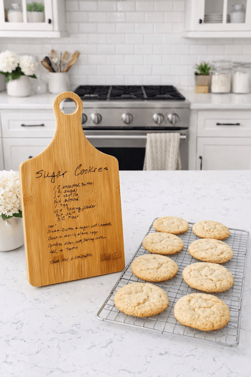 Handwritten Recipe Cutting Board | Custom Engraved Family Keepsake – Keepsake Journey - Handmade Memorial Keepsake for occasion – material – style - Personalized Gift Idea - Custom Engraving - 