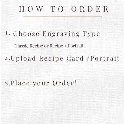 Handwritten Recipe Cutting Board – Custom Engraved Walnut Board from Recipe Card – Keepsake Journey - Handmade Memorial Keepsake for occasion – material – style - Personalized Gift Idea - Custom Engraving - 