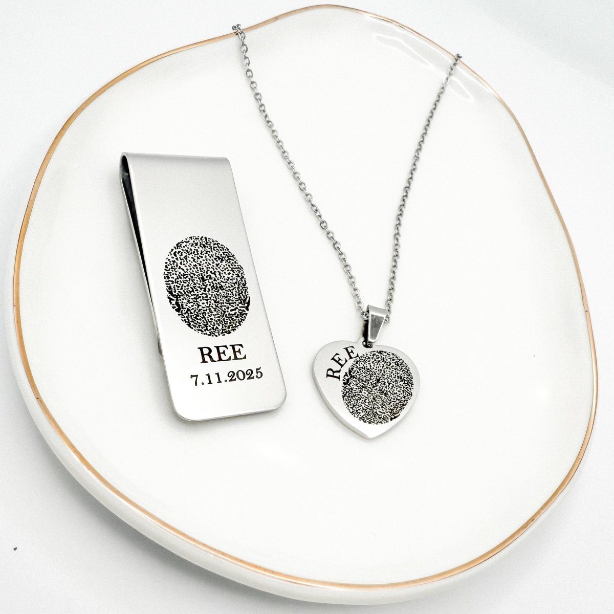 Money clip – Keepsake Journey - Handmade Memorial Keepsake for occasion – material – style - Personalized Gift Idea - Custom Engraving - 