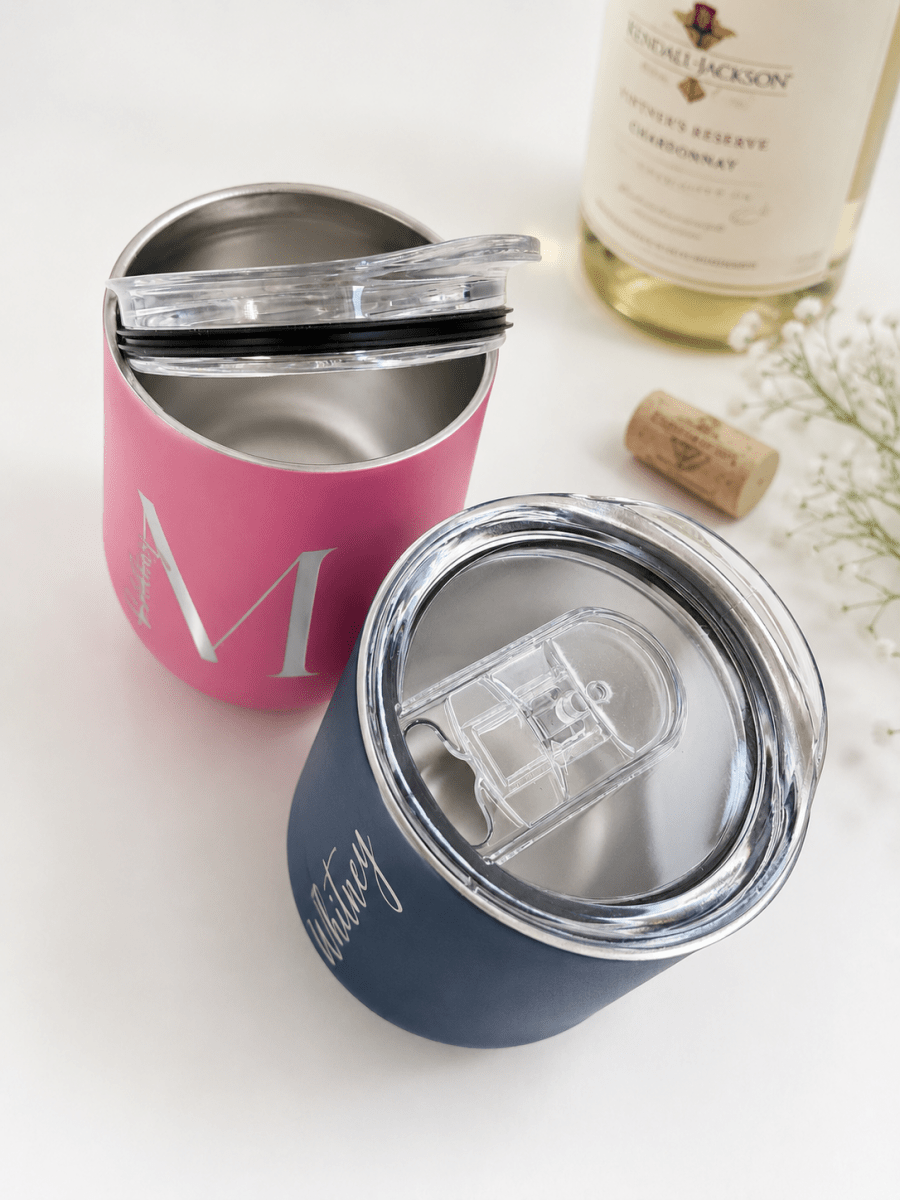 Personalized 12oz Wine Tumbler – Keepsake Journey - Handmade for occasion – material – style - Personalized Gift Idea - Custom Engraving -