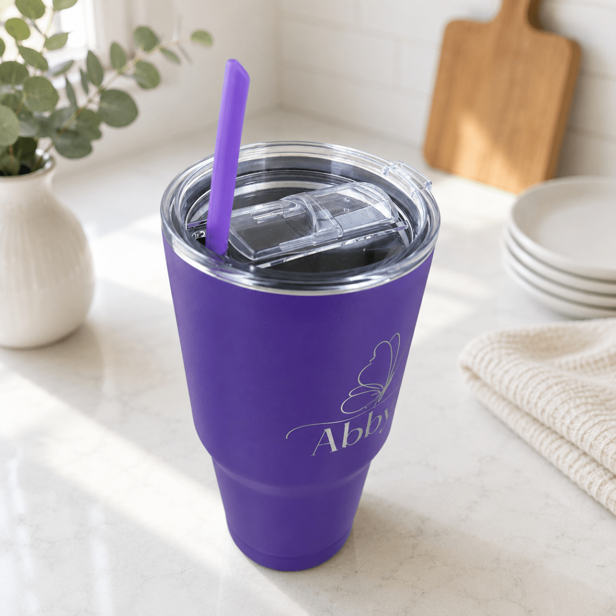 Personalized 30oz Engraved Tumbler – Keepsake Journey - Handmade for occasion – material – style - Personalized Gift Idea - Custom Engraving -