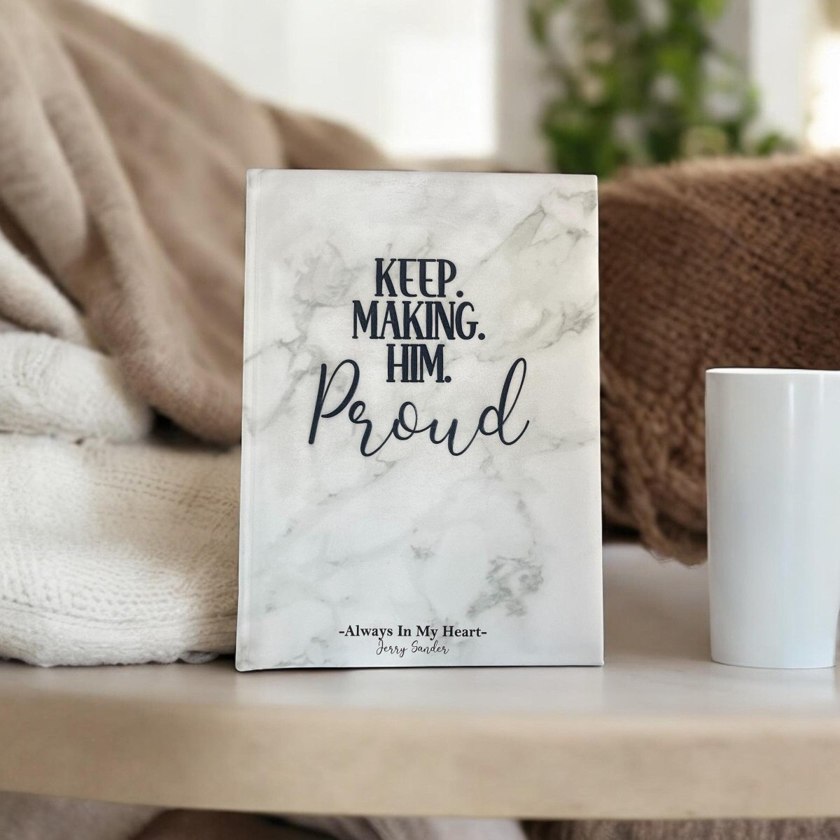 Personalized Grief Journal – Unique Bereavement Gift Idea – Keepsake Journey - Handmade Memorial Keepsake for occasion – material – style - Personalized Gift Idea - Custom Engraving - 