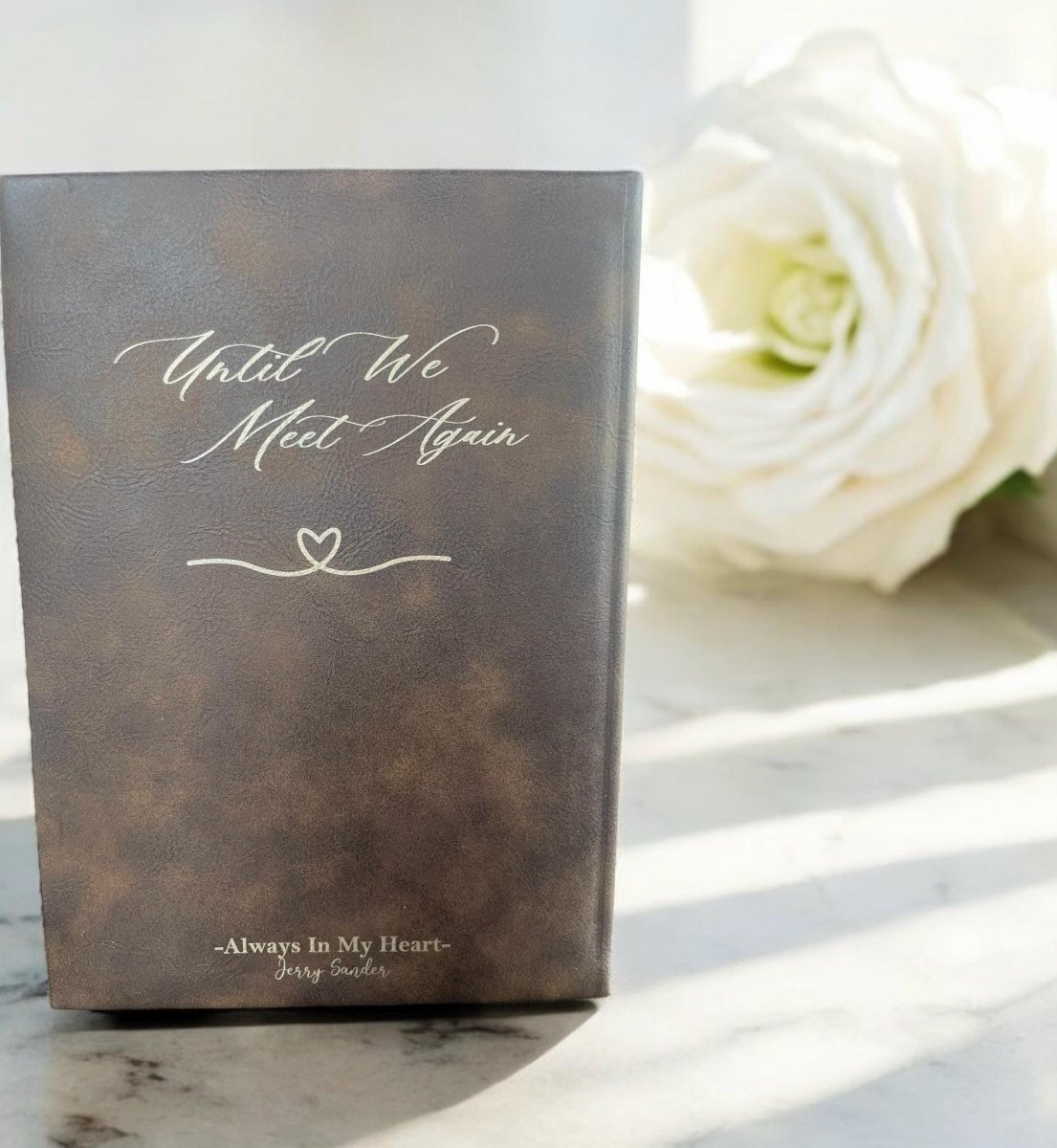 Personalized Grief Journal – Unique Bereavement Gift Idea – Keepsake Journey - Handmade Memorial Keepsake for occasion – material – style - Personalized Gift Idea - Custom Engraving - 