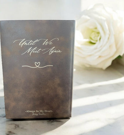 Personalized Grief Journal – Unique Bereavement Gift Idea – Keepsake Journey - Handmade Memorial Keepsake for occasion – material – style - Personalized Gift Idea - Custom Engraving - 