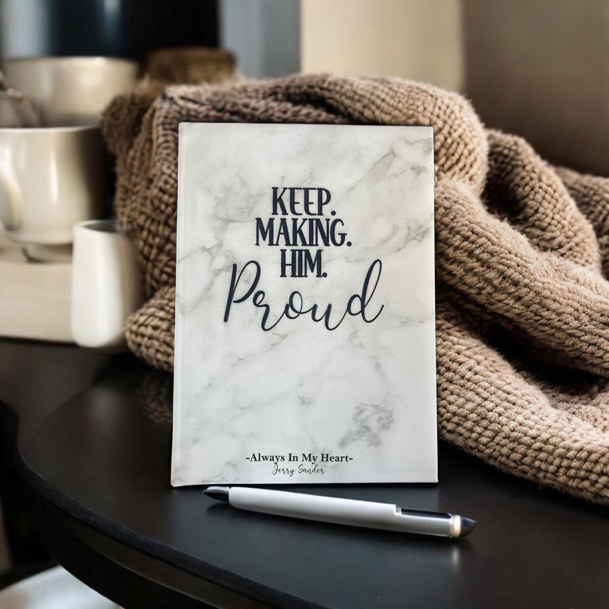 Personalized Grief Journal – Unique Bereavement Gift Idea – Keepsake Journey - Handmade Memorial Keepsake for occasion – material – style - Personalized Gift Idea - Custom Engraving - 