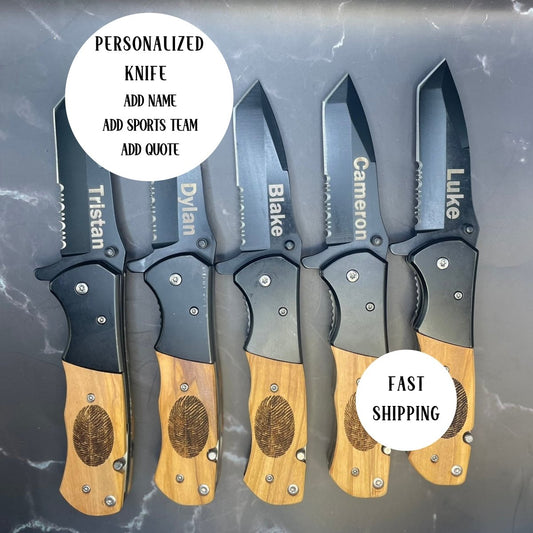 Personalized Pocket Knife for Men Engraving Knife for Boyfriend Engrave Pocket Knife Engraving Gift for Boyfriend Personalize Gift Handcraft – Keepsake Journey - Handmade for occasion – material – style - Personalized Gift Idea - Custom Engraving - 