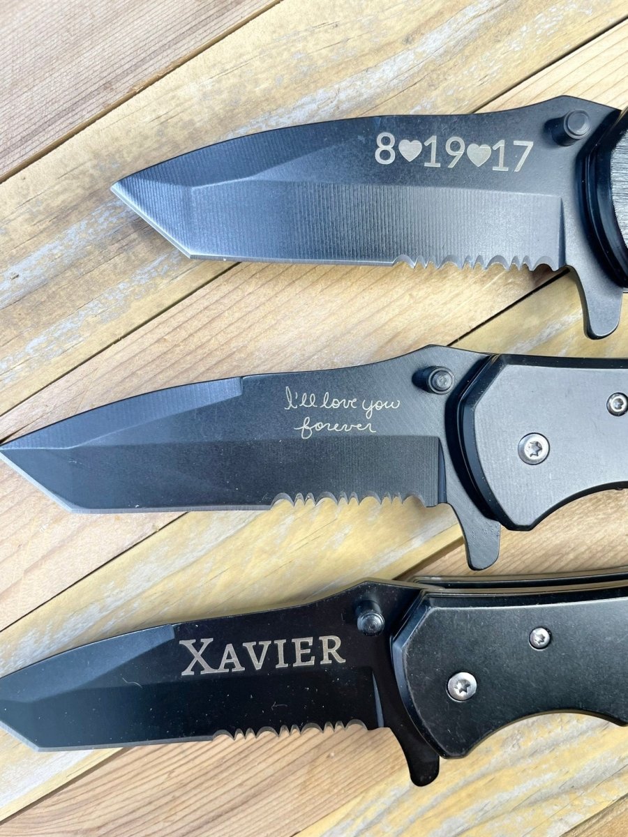 Personalized Pocket Knife for Men Engraving Knife for Boyfriend Engrave Pocket Knife Engraving Gift for Boyfriend Personalize Gift Handcraft – Keepsake Journey - Handmade for occasion – material – style - Personalized Gift Idea - Custom Engraving - 